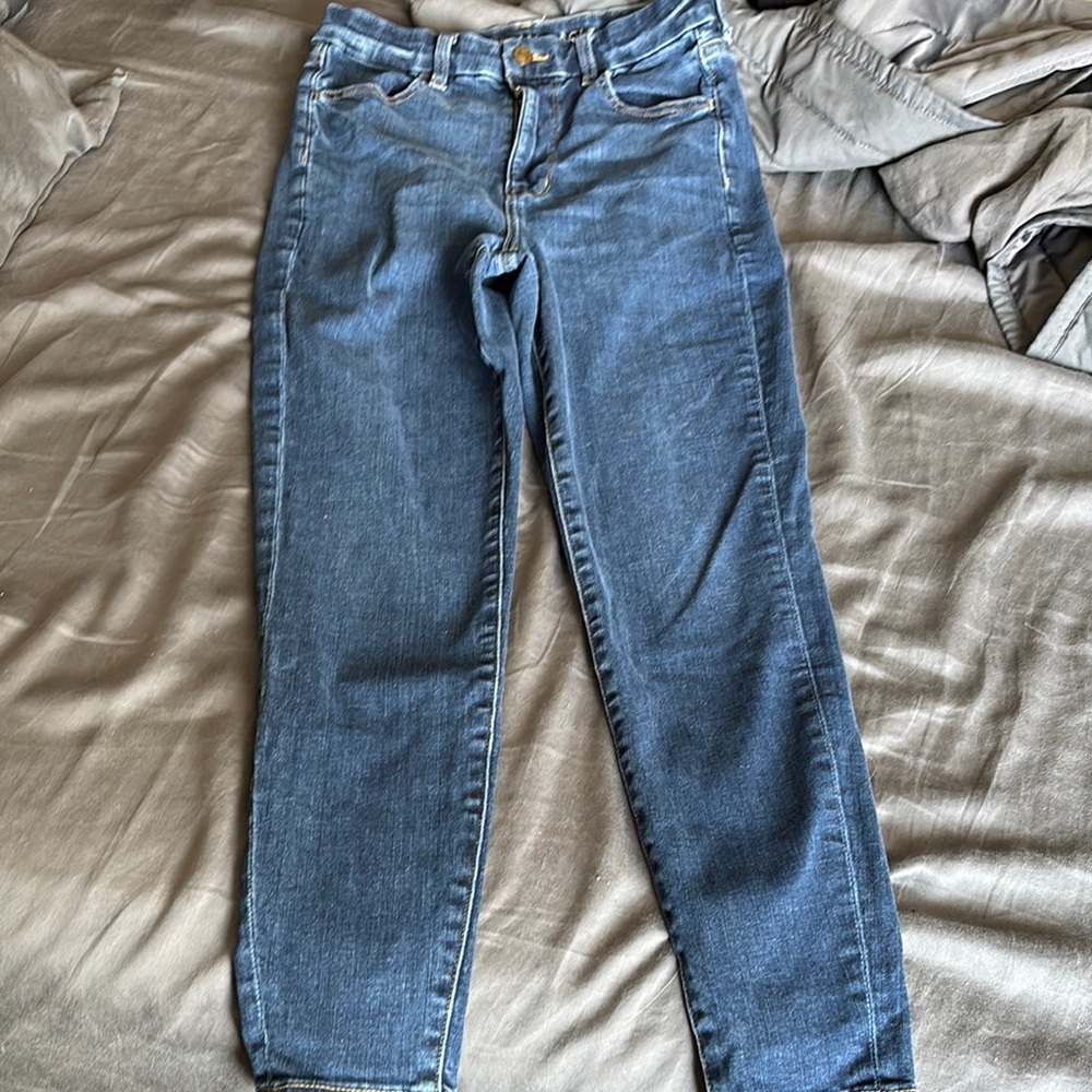 American Eagle Outfitters Dark Blue Skinny Jeans
